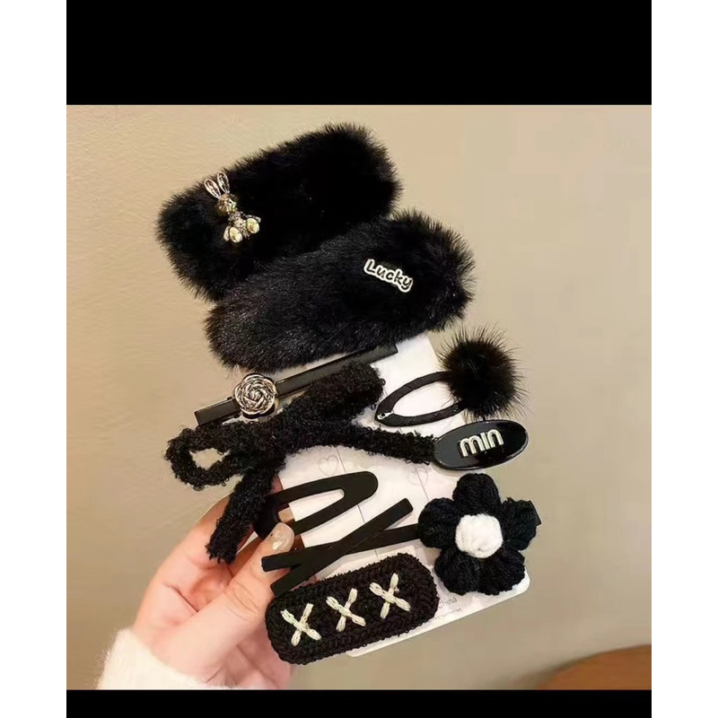 Sỉ 5 Sét kẹp mẫu mới