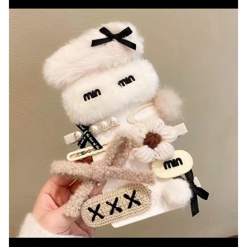 Sỉ 5 Sét kẹp mẫu mới