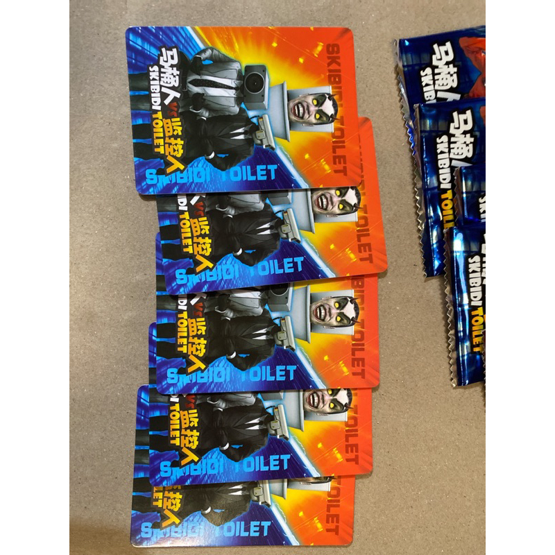 Sỉ hộp thẻ bài toilet bồn cầu 32 túi . túi 5 thẻ