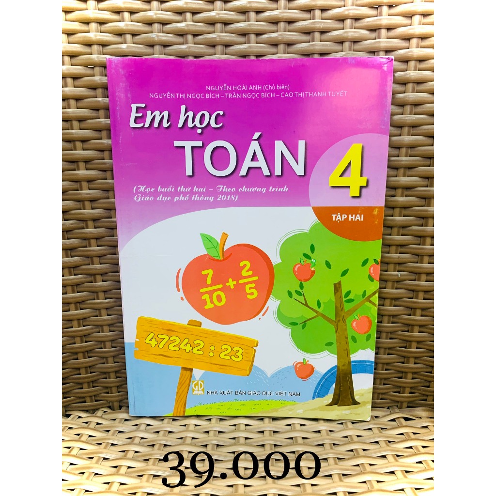 Sách - Em học toán 4 - tập 2