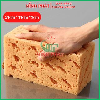 Miếng mút bọt biển phô mai minh phát tạo hiệu ứng sơn tường 21cm