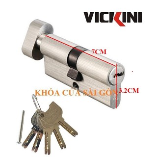 Ruột khóa vặn chìa Vickini 7cm