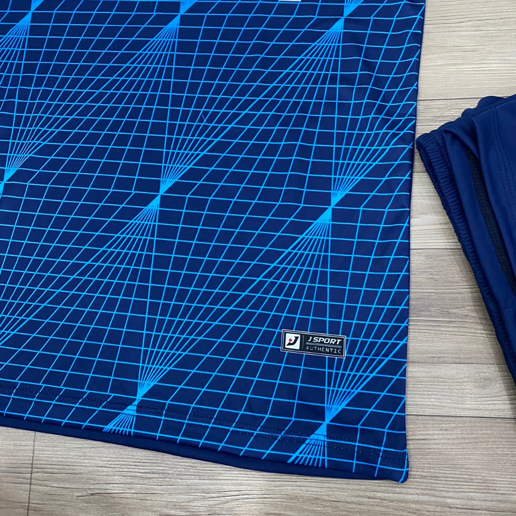 Bộ quần áo bóng đá Chelsea xanh rằn ri sân khách JP2024-FLG