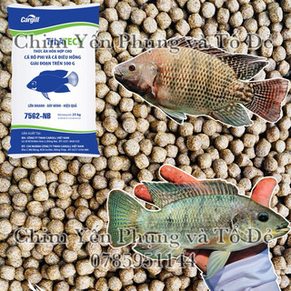 1kg cám cá cargill 7562 28% đạm cho cá ăn - hoặc câu cá,rô phi,điêu hồng.