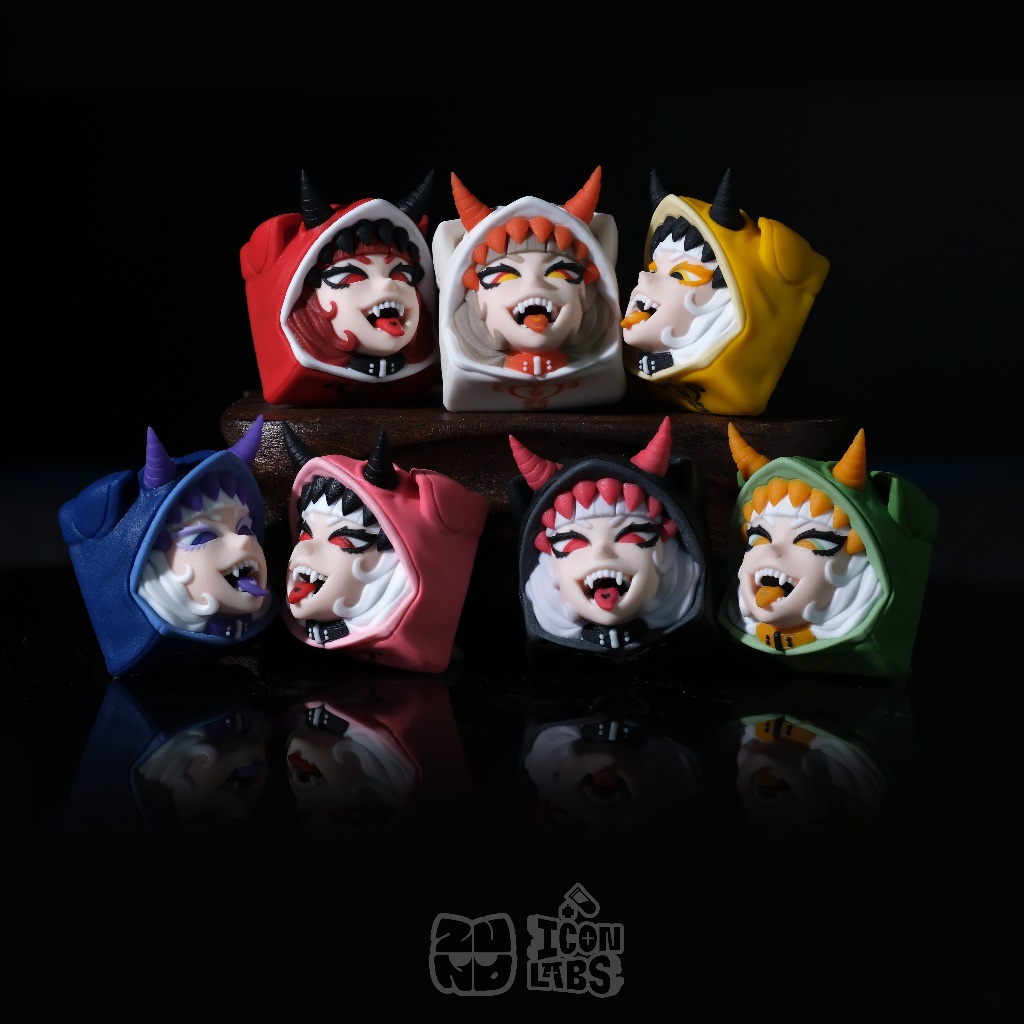 Keycap Artisan bàn phím cơ ZunoStudio Succubus - Hàng chính hãng