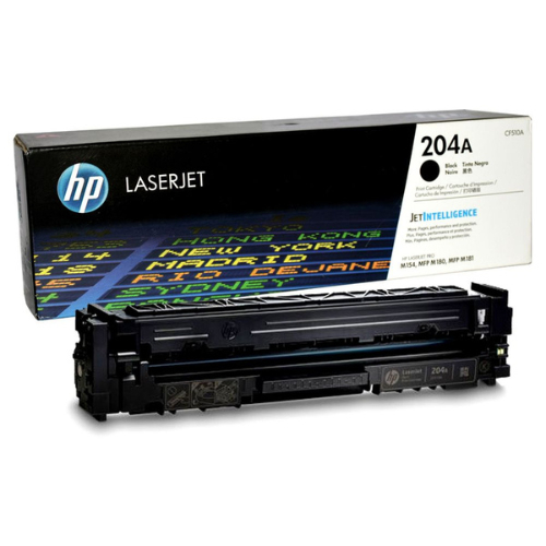 Mực in HP 204A Black (CF510A) Original LaserJet Toner Cartridge - Dùng cho máy in HP M154, M180, M18