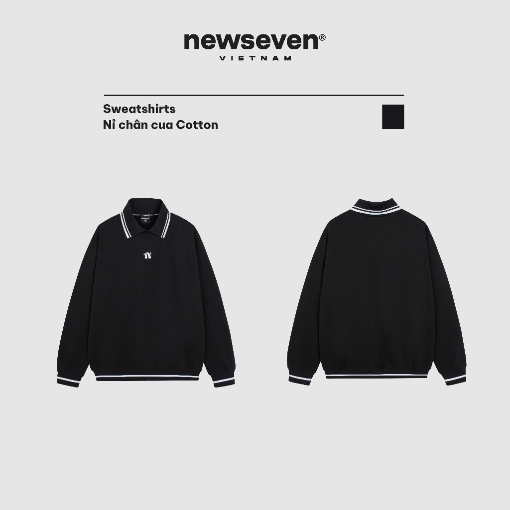 Áo Sweatshirts NEWSEVEN Double Collar SW.267