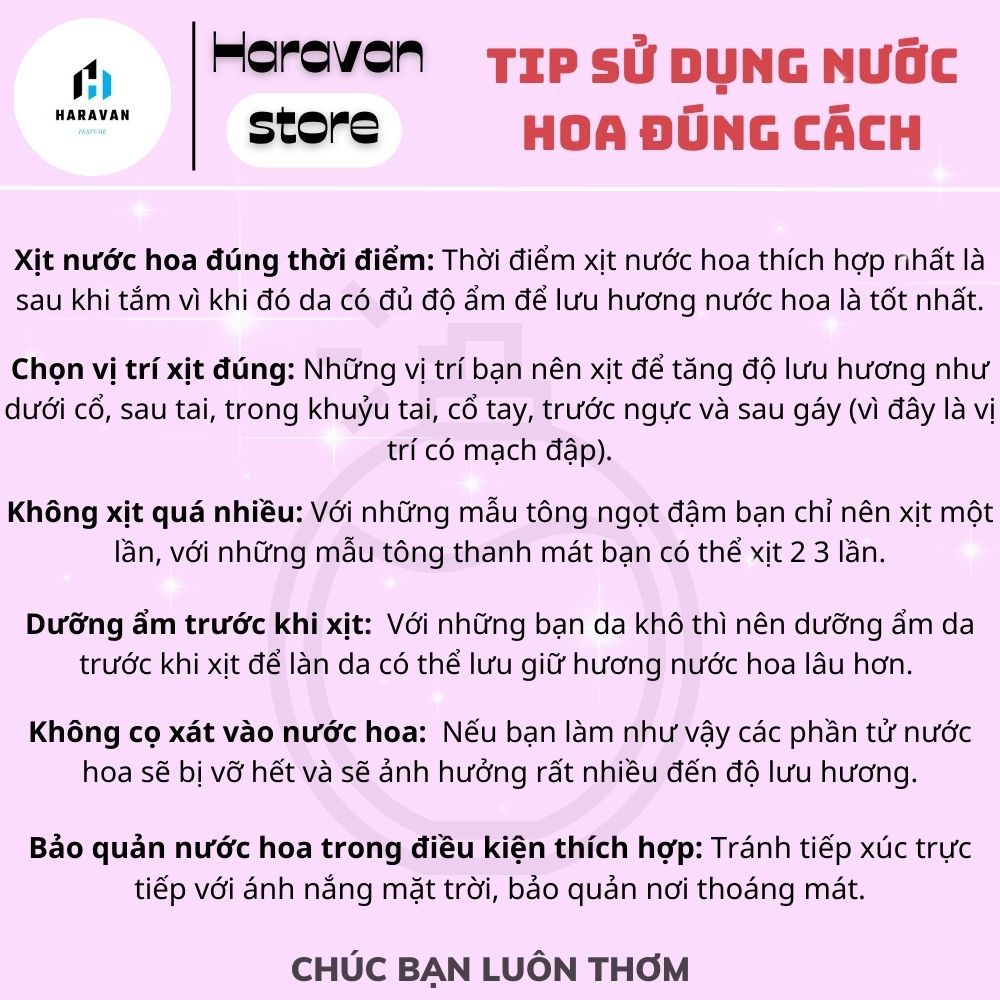 Nước hoa Baccarat Rouge 540 thơm lâu chính hãng – Nước hoa nữ chiết 10ml lưu hương lâu sang trọng - Haravan Perfume
