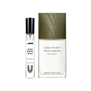 Nước hoa dùng thử l'eau d'issey cedre intense