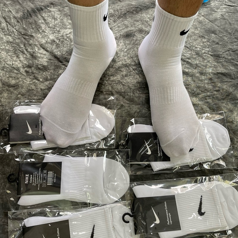 Tất vớ Nike cotton chun ôm bàn chân thoáng khí kiểu dáng unisex cho nam và nữ