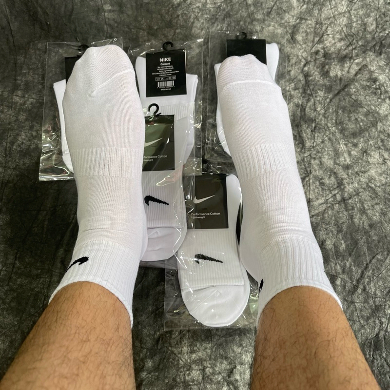 Tất vớ Nike cotton chun ôm bàn chân thoáng khí kiểu dáng unisex cho nam và nữ