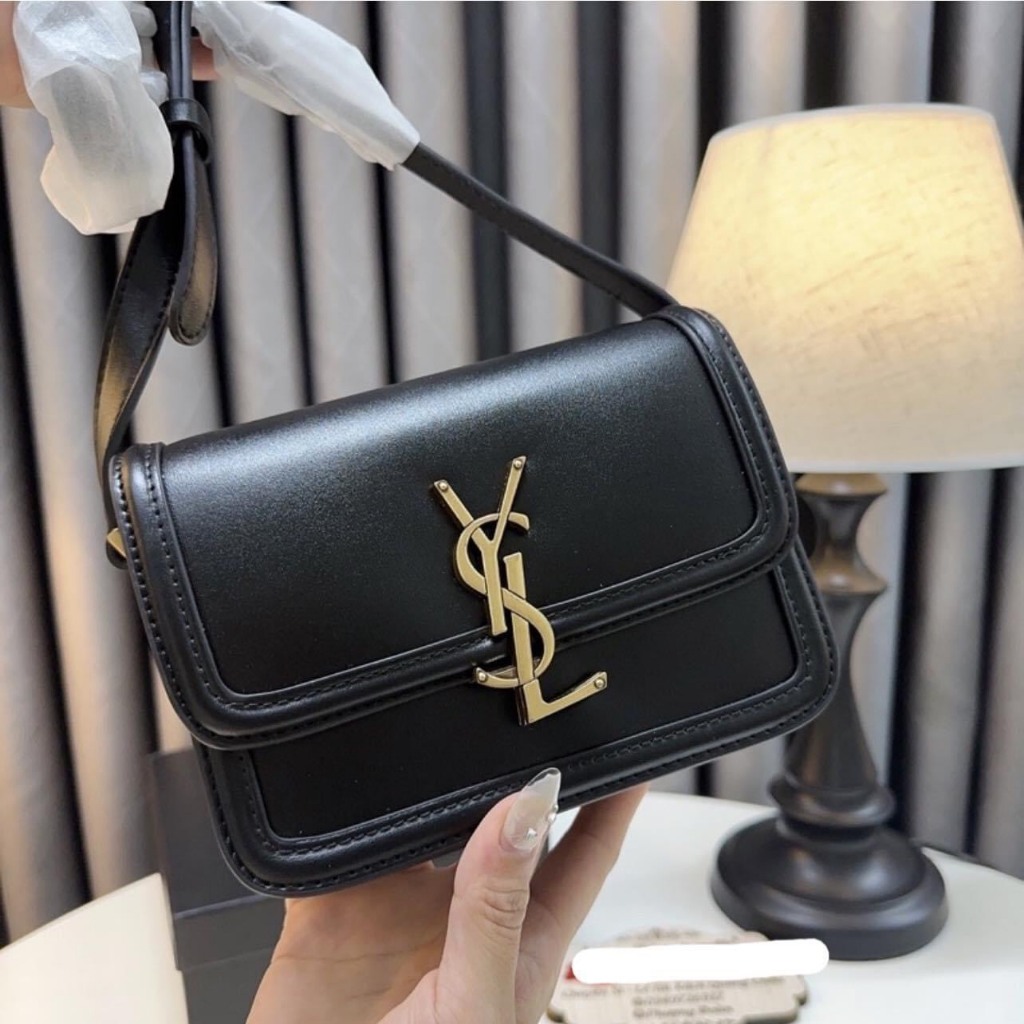 Túi dáng cặp khoá xoay size 19cm chất phom siêu đẹp full bocx