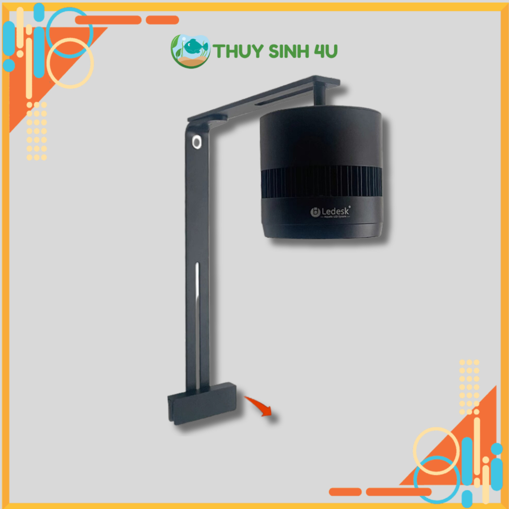 Đèn thủy sinh Ledesk - Dòng đèn hoàn hảo cho bể cá cảnh Biotope