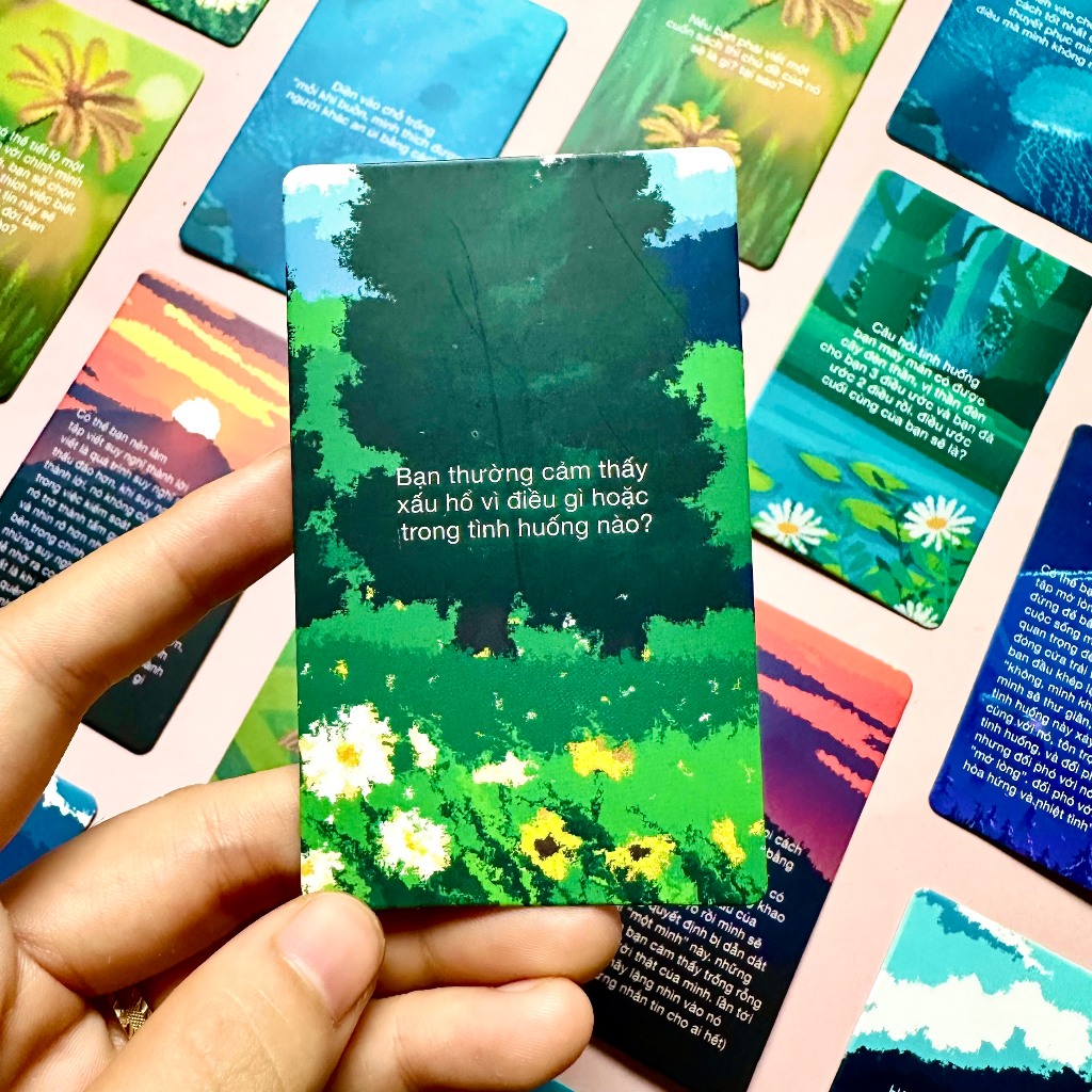 Bộ bài tìm lại Mình khám phá bản thân thấu hiểu cảm xúc giúp chữa lành tâm hồn