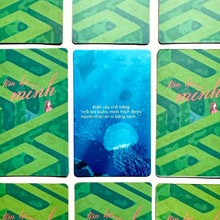 Bộ bài tìm lại Mình khám phá bản thân thấu hiểu cảm xúc giúp chữa lành tâm hồn
