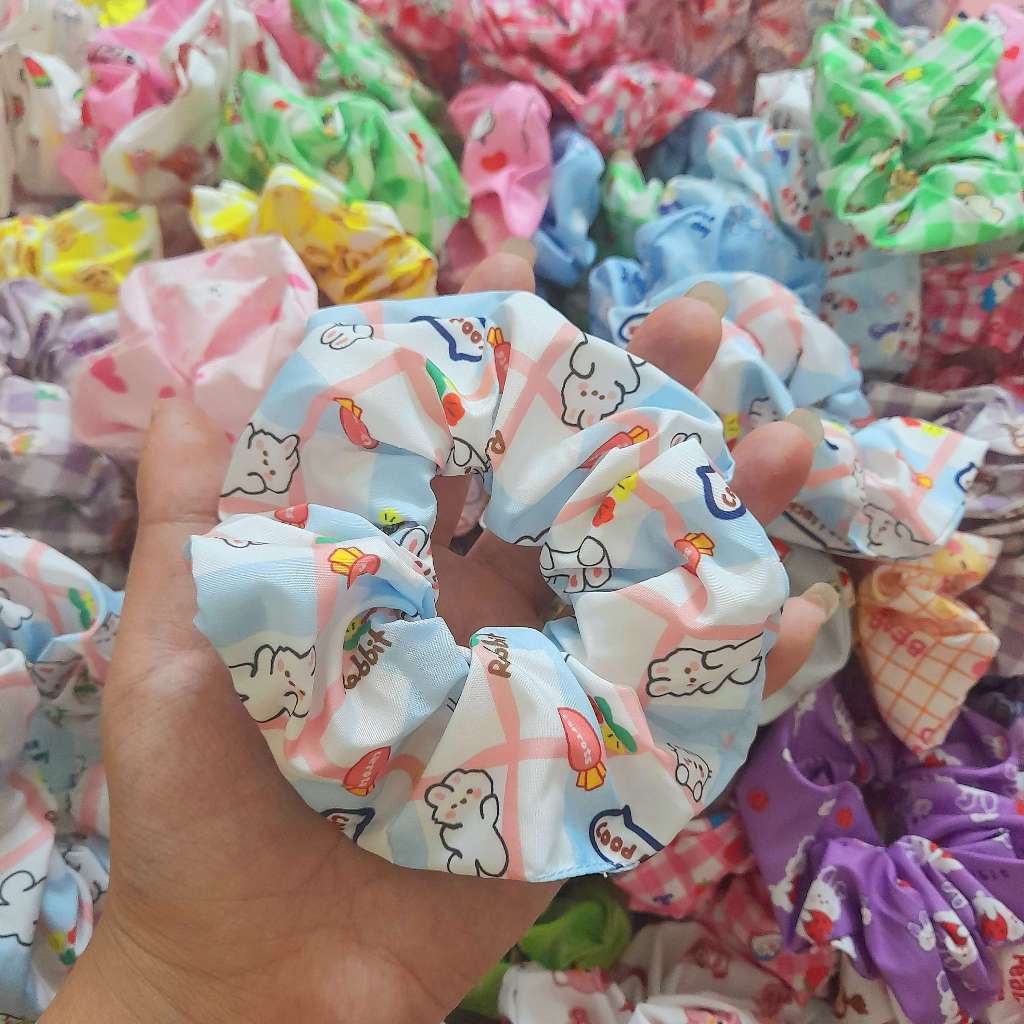 Cột tóc scrunchie nhiều mẫu ngẫu nhiên
