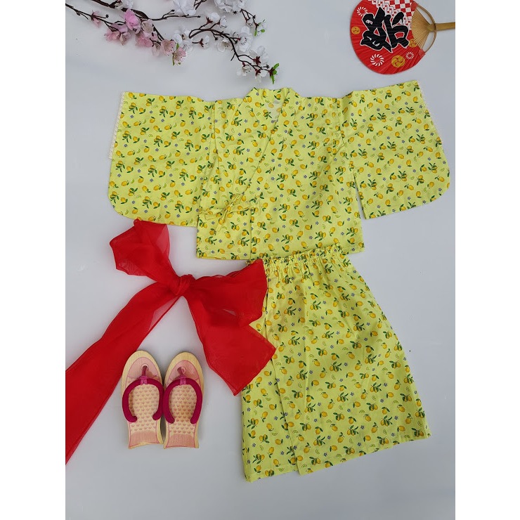 Kimono Trẻ Em Cách Tân Phong Cách Nhật Bản