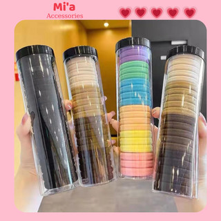 Hộp 20 Dây buộc tóc NOVSET thun cột tóc nữ dễ thương phong cách Hàn Quốc