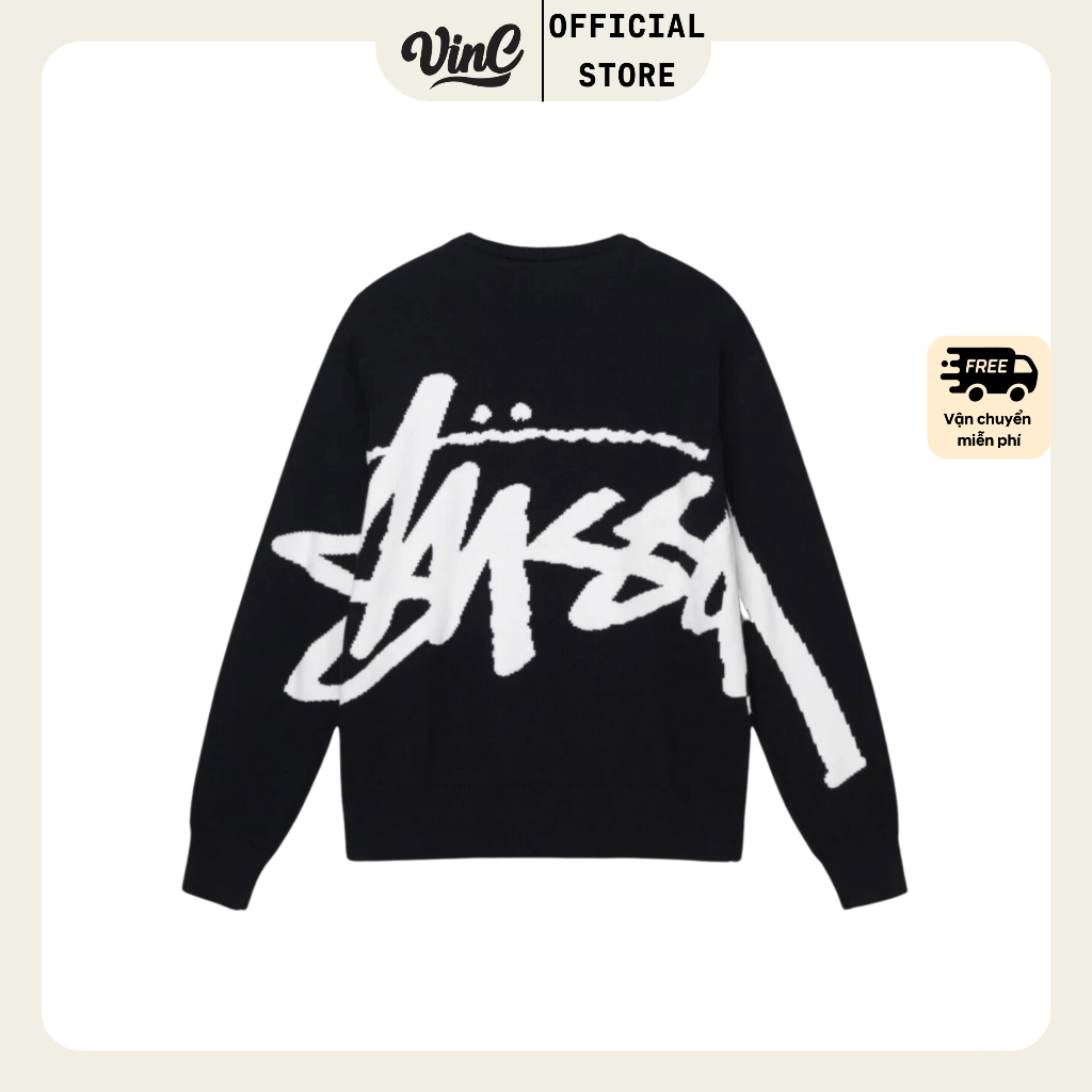 Áo Sweater Stussy Stock - CÓ SẴN