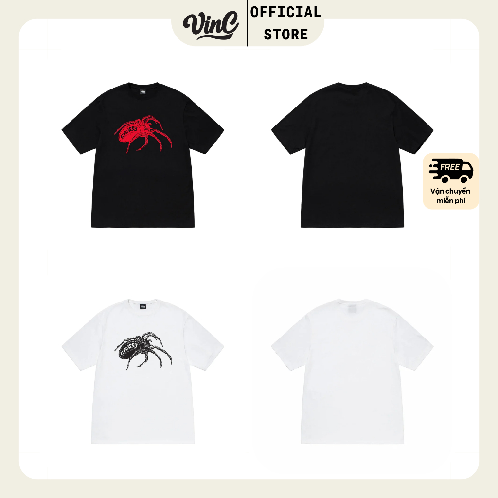 Áo thun Stussy Widow unisex - CÓ SẴN