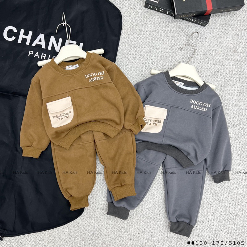 Set bộ loang rách sành điệu cho bé trai
