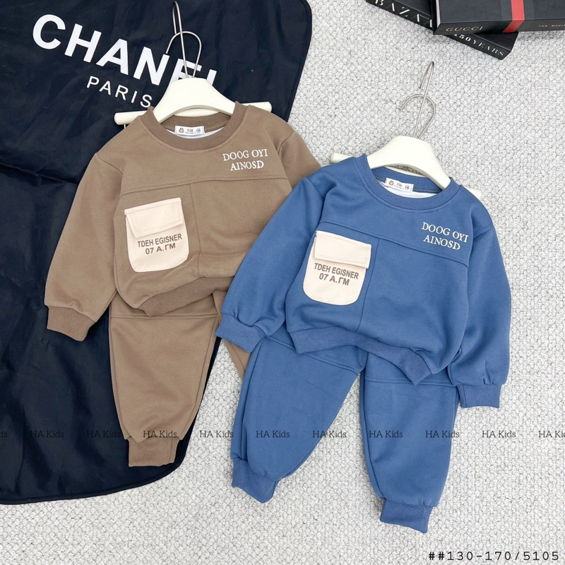Set bộ loang rách sành điệu cho bé trai