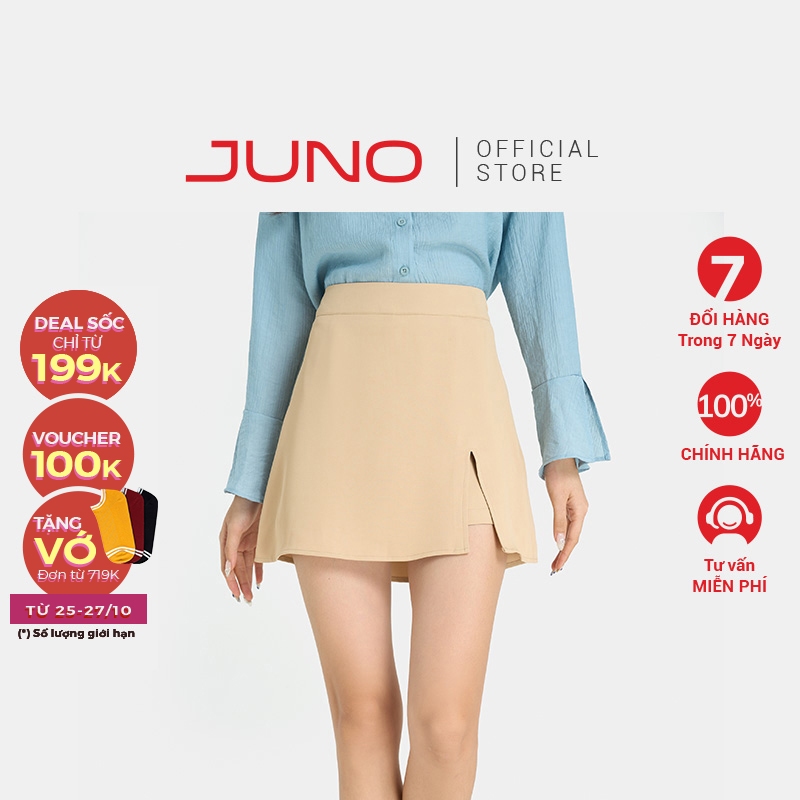 Quần Váy Thời Trang Nữ JUNO Kiểu Mini Cutout JNQSH017