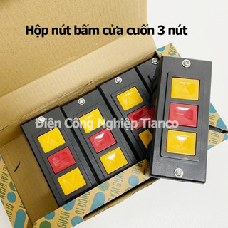 Công tắc cửa cuốn, Nút nhấn cửa cuốn 3 phím, nút ấn cửa cuốn nổi