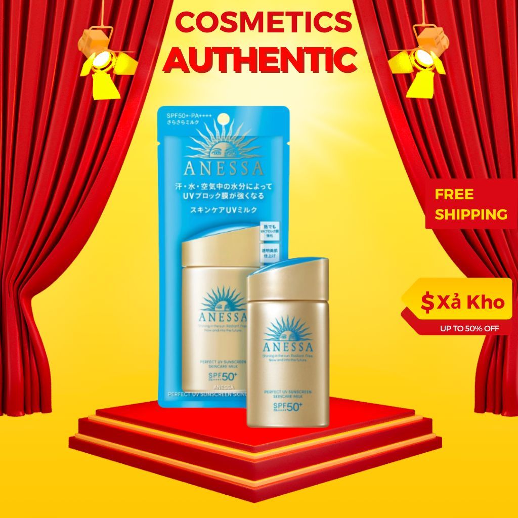 Kem Sữa Chống Nắng Ane.ssa Kiềm Dầu Bảo Vệ Da Hoàn Hảo SPF50+ PA++++ 60ml < Xả Kho >