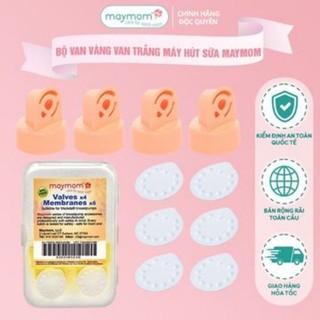 Van trắng văn vàng phụ kiện thay thế cho máy hút sữa medela