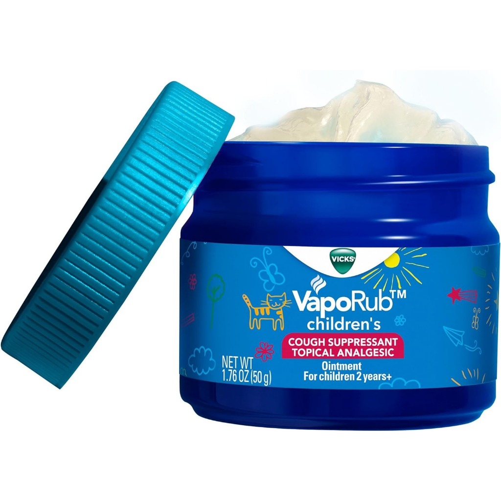 Kem thoa ngực và giảm ho dành cho trẻ em VICKS -50gr