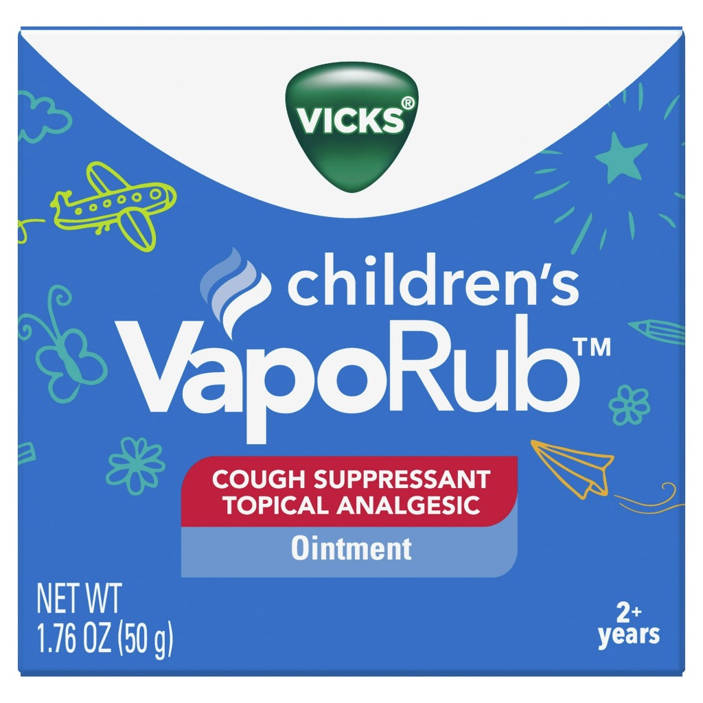 Kem thoa ngực và giảm ho dành cho trẻ em VICKS -50gr