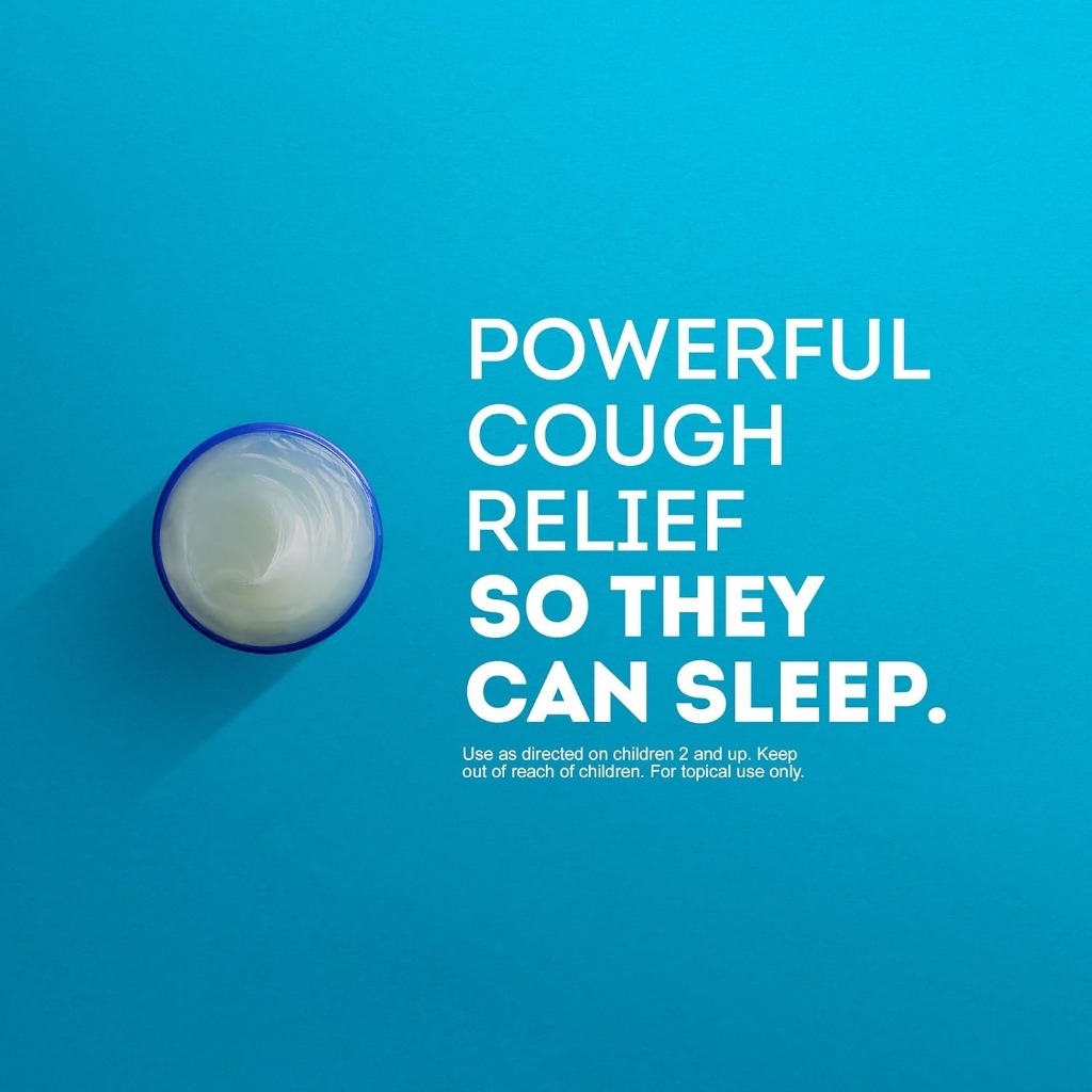 Kem thoa ngực và giảm ho dành cho trẻ em VICKS -50gr