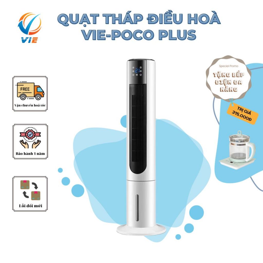 Quạt tháp điều hoà Vie-Poco Plus 60w