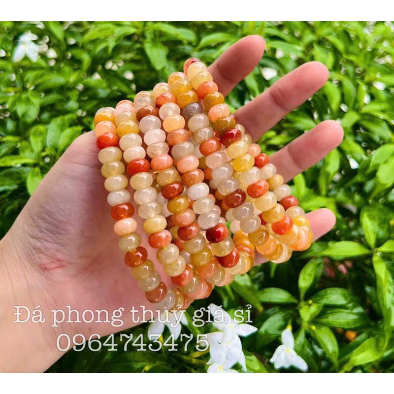 Vòng tay bánh xe ngọc hoàng long siêu đẹp mịn 5A hàng kiểm định kèm hộp