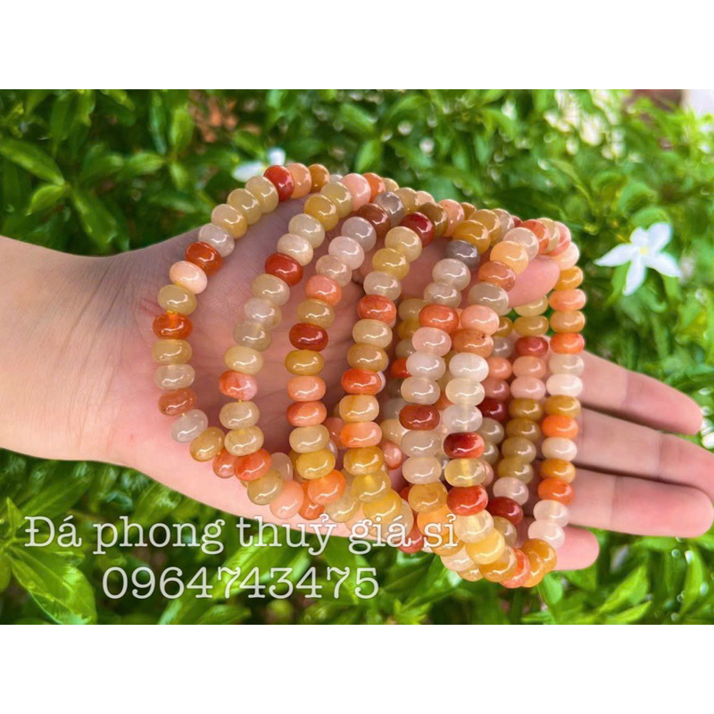 Vòng tay bánh xe ngọc hoàng long siêu đẹp mịn 5A hàng kiểm định kèm hộp