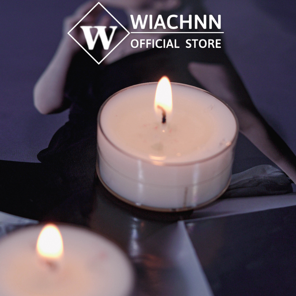 Nến Thơm Mẫu Thử Tealight Mini Thiên Nhiên Tinh Dầu Phối Hợp 3 Tầng Hương WIACHNN