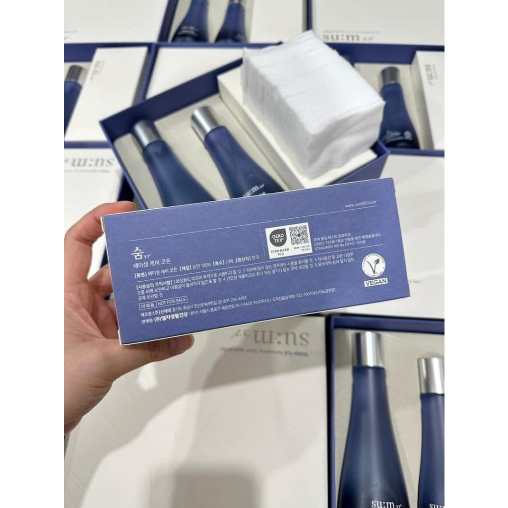 Set Nước hoa hồng cấp nước Sum:37 Water-full Skin Refreshing Toner