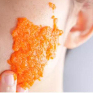 Mặt nạ bột cà rốt sáng da cấp ẩm