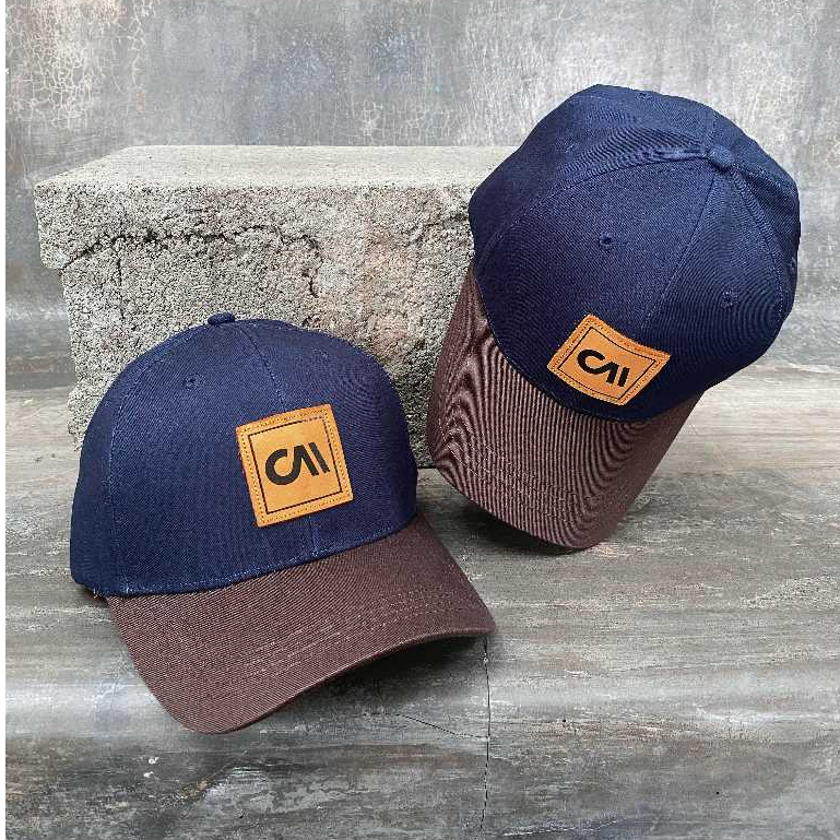 Mũ lưỡi trai màu Xanh Đen CAPMAN dáng thể thao CM93