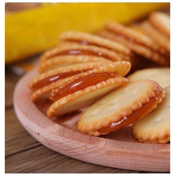 Bánh Quy Trứng Muối Pamiriter Đài Loan 500g, 180g, 200g - Ăn Vặt Nội Địa Đài Loan Siêu Ngon Ăn Là Ghiền