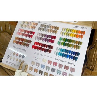  Set sơn gel thạch nhũ Aivennhuy 132 màu set sơn gel thạch nhũ tone Hàn Quốc đặc mướt bền màu bảng màu base top hachinail 