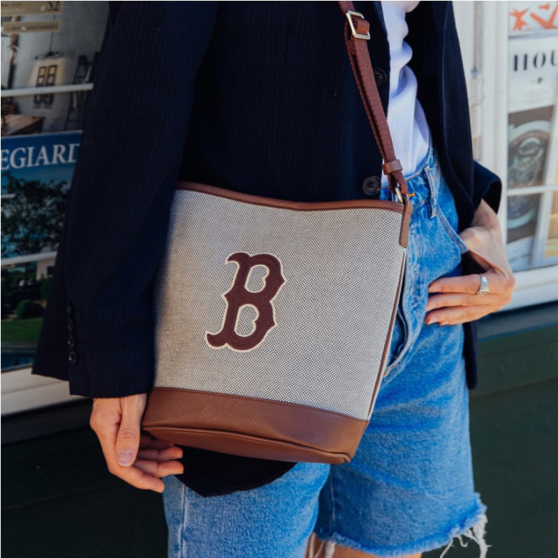 Túi bucket ny basic big logo mẫu mới 2022  hàng sẵn