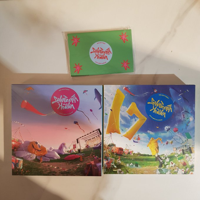 Album SEVENTEEN  HEAVEN" - chính hãng - có sẵn