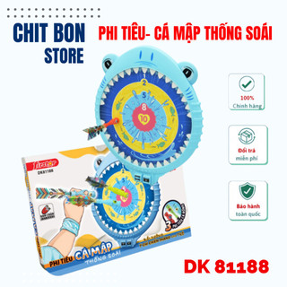 Đồ chơi trẻ em: phi tiêu cá mập thống soái cho trẻ khám phá và rèn luyện kĩ năng khéo léo