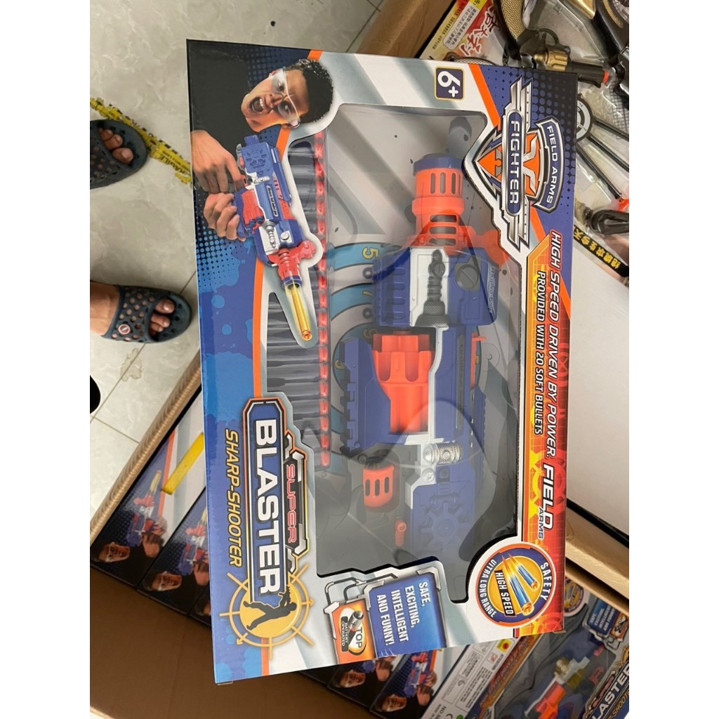 Đồ Chơi CLite Hít Xốp Dùng Cơ Vận Động Ngoài Trời Kiểu Nerf Spiderman Captain America Ironman Hulk