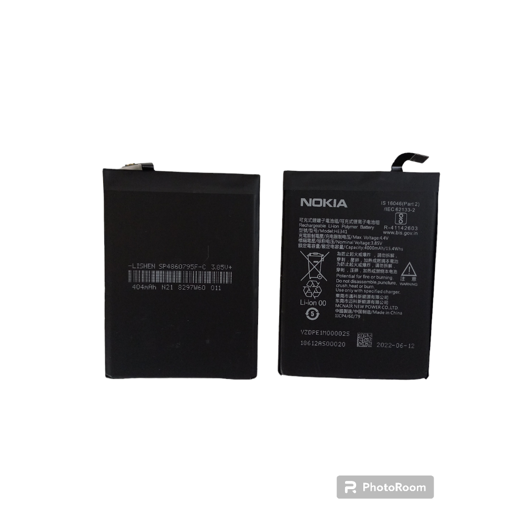 Pin Nokia HE338 / HE341 Chính Hãng Dùng Cho Nokia 2 Dual Sim / TA-1029 / Nokia 2.1 plus / TA-1080, Dung Lượng 4000mAh