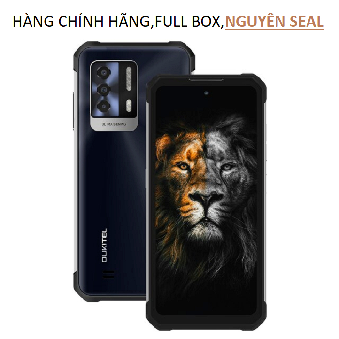 Oukitel WP27 Điện thoại chắc chắn (pin 8500mAh,Ram 24Gb(12GB +12Gb),Rom 256GB,Màn hình 6.78 “FHD ,Android 13,camera 64MP
