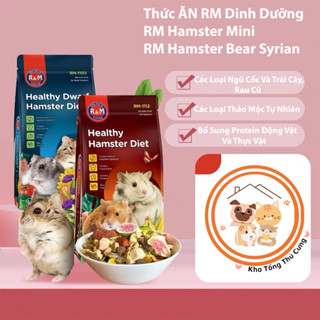 Thức ăn RM Premium Nature cho chuột hamster mini,bear,robo,campel,ww,sóc,.thành phần đa dạng,thơm ngon,giàu dinh dưỡng