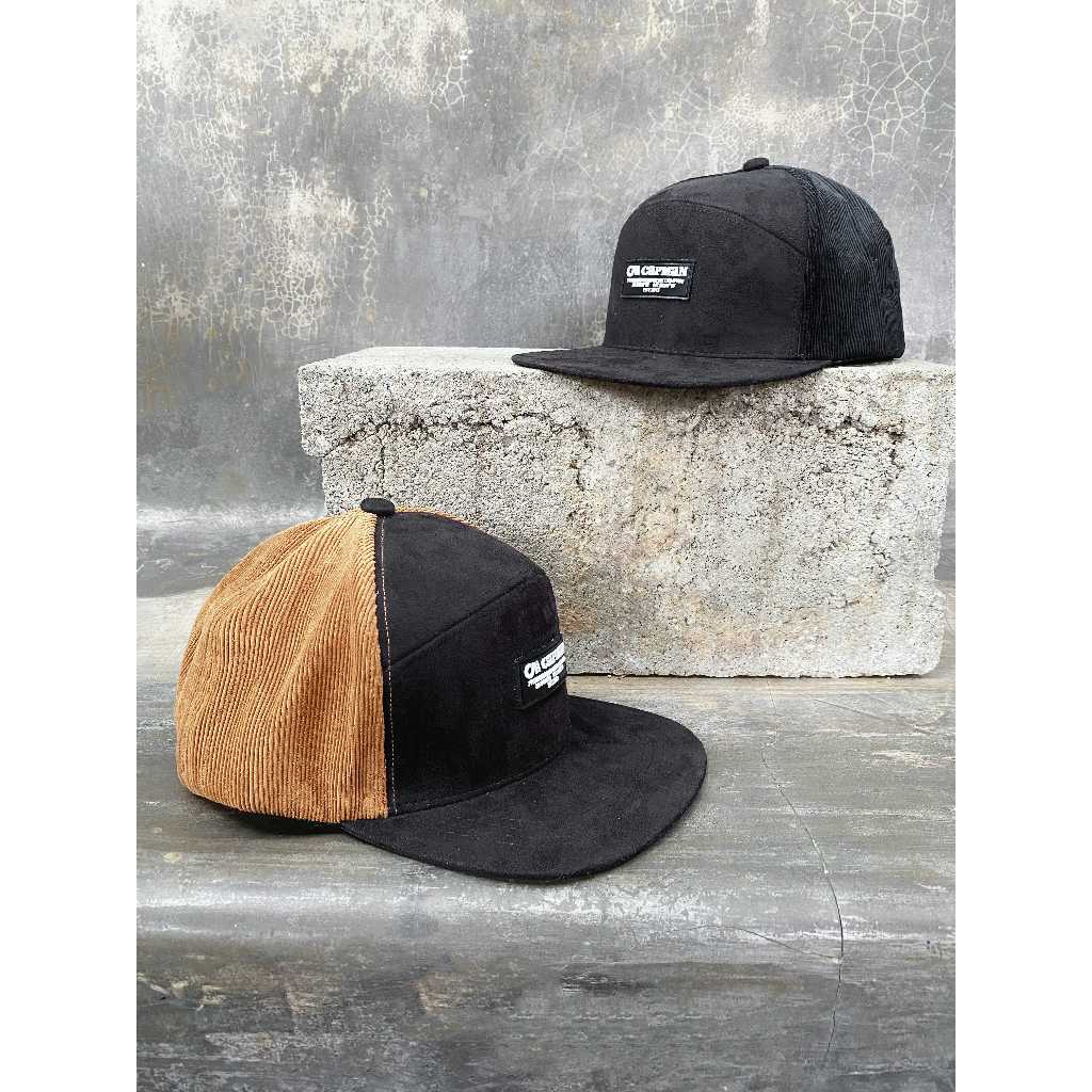 Mũ snapback lưỡi ngang CAPMAN chính hãng CM159